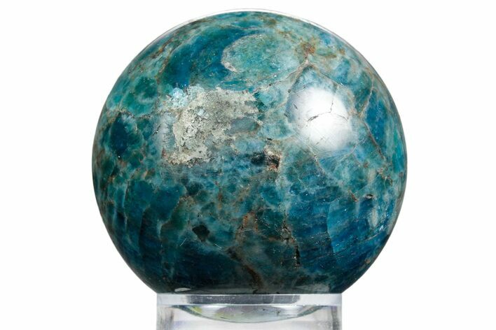 Bright Blue Apatite Sphere - Madagascar #334071